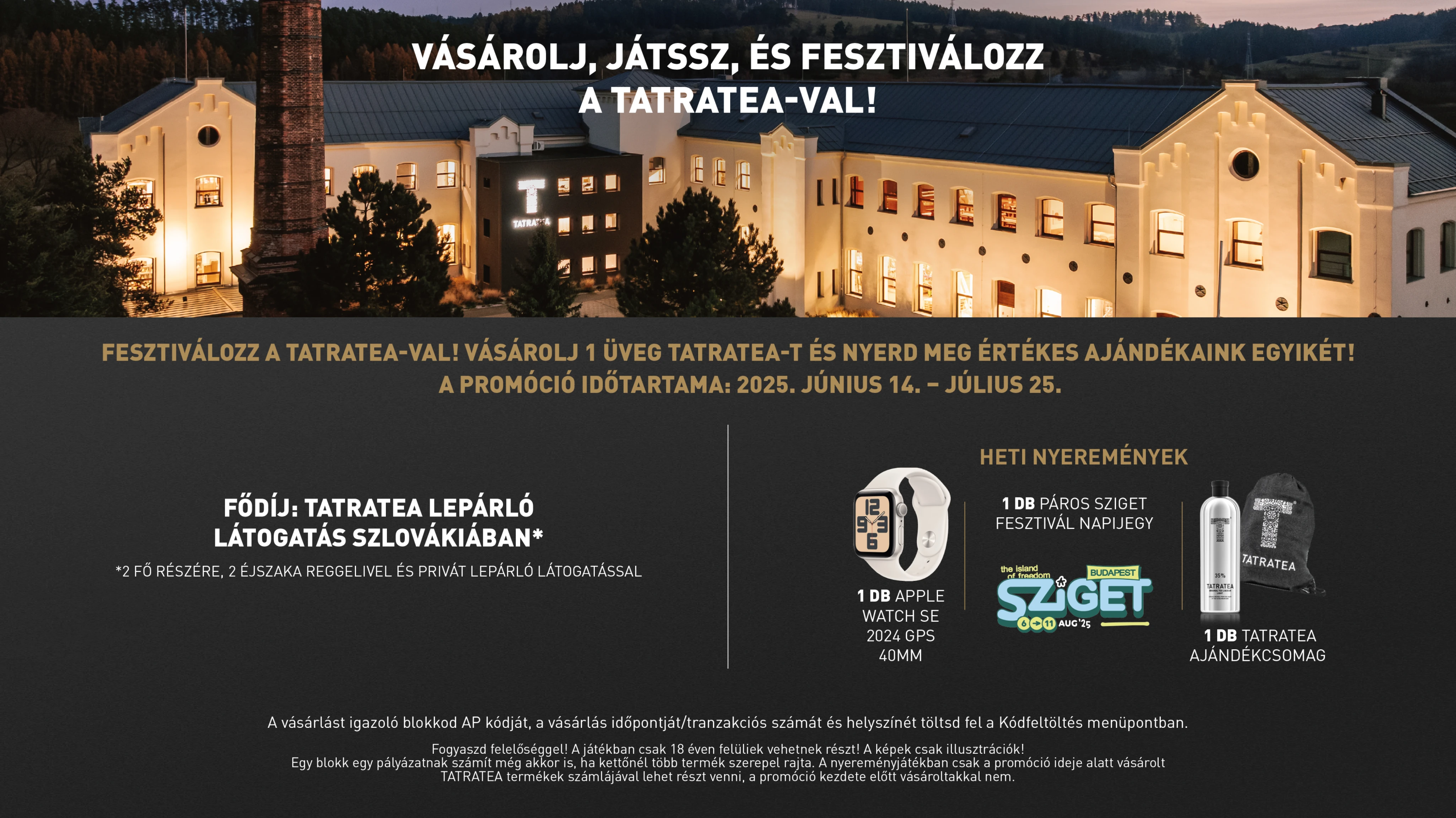A promóció plakátképe.