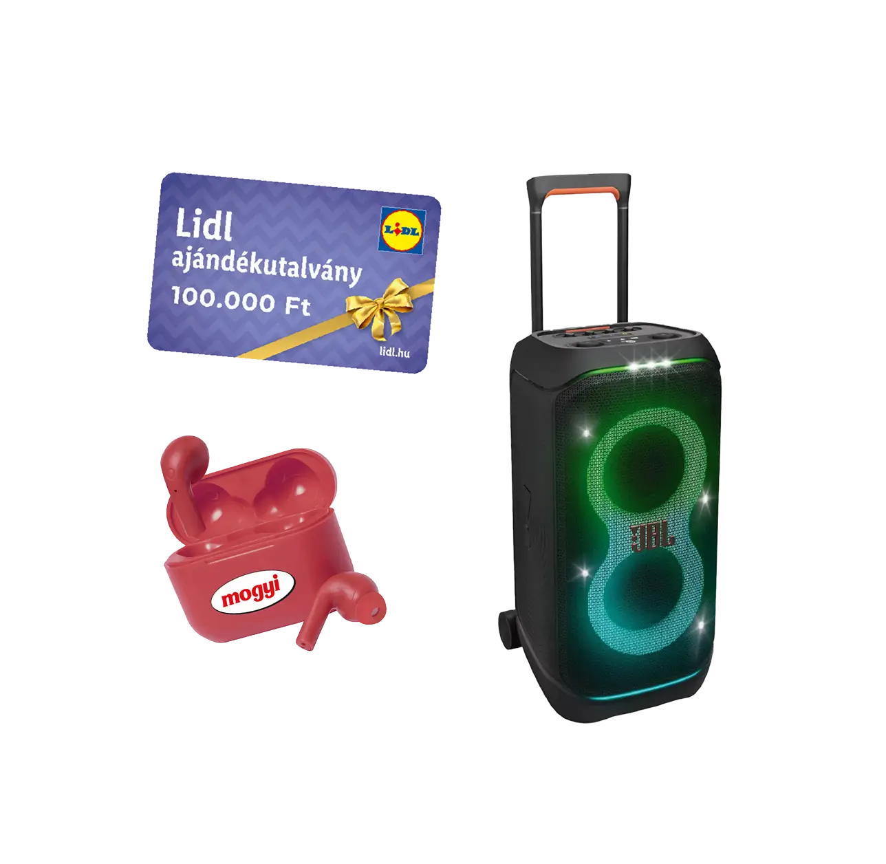 A promóció nyereményeiről kép.